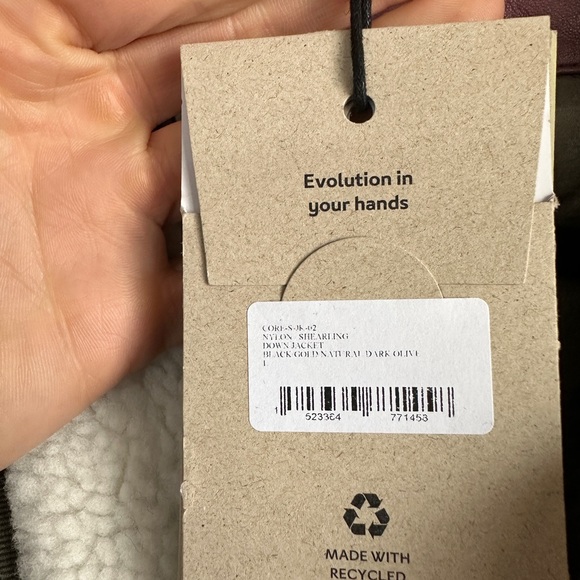 Marfa stance shearling and down reversible jacket - Picture 8 of 9